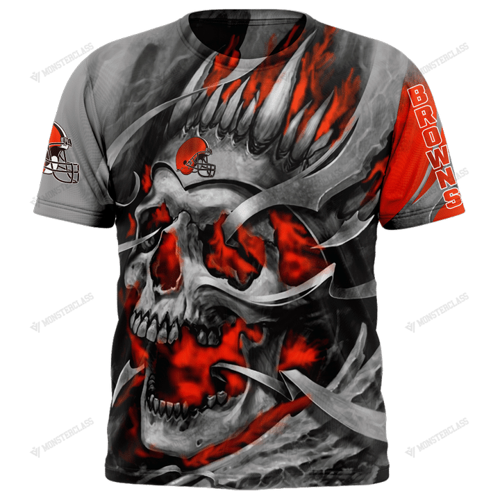 Cleveland Browns Limited Edition All Over Print Hoodie Sweatshirt Zip Hoodie T shirt Unisex 874