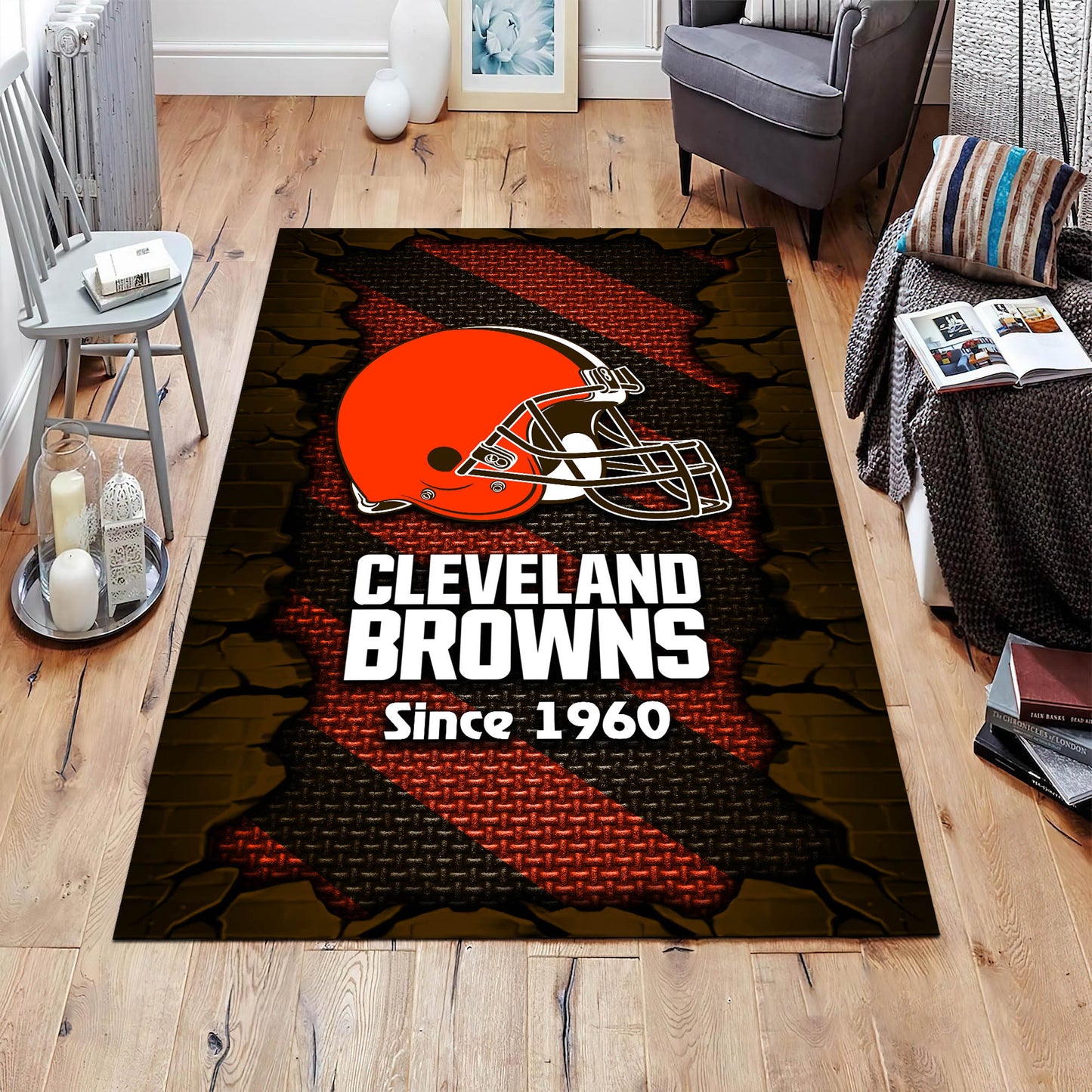 Cleveland Browns Rectangle Rug BGRERUG129
