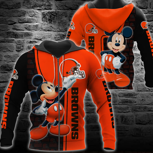 Cleveland Browns Mickey All Over Printed 132