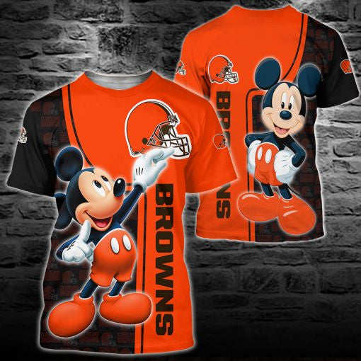 Cleveland Browns Mickey All Over Printed 132