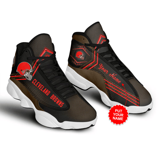 Cleveland Browns Personalized AJD13 Sneakers 1041