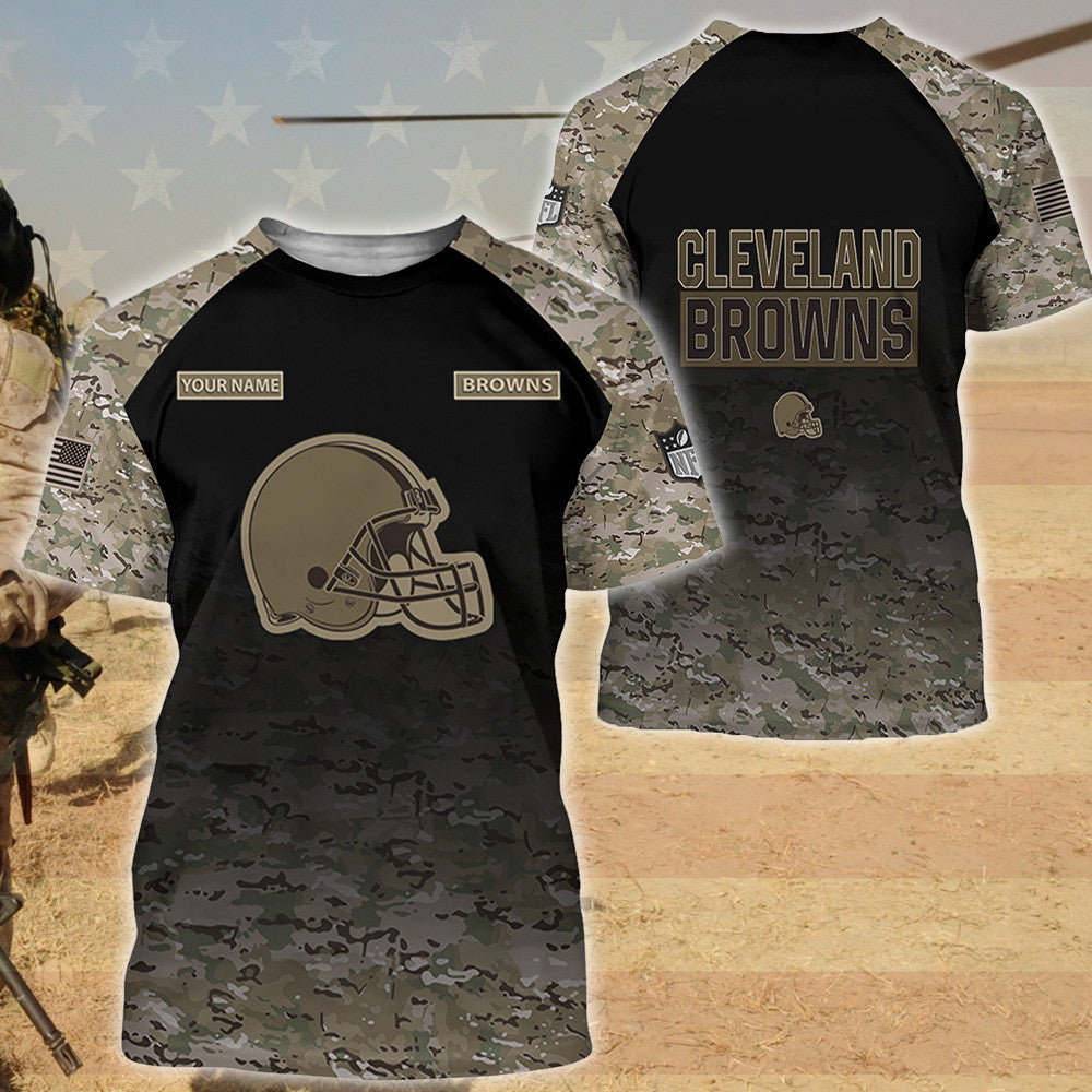 Cleveland Browns Personalized All Over Printed 180