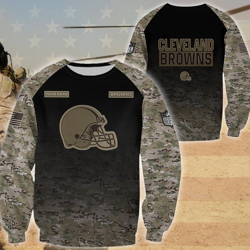 Cleveland Browns Personalized All Over Printed 180