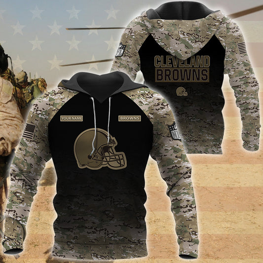 Cleveland Browns Personalized All Over Printed 180