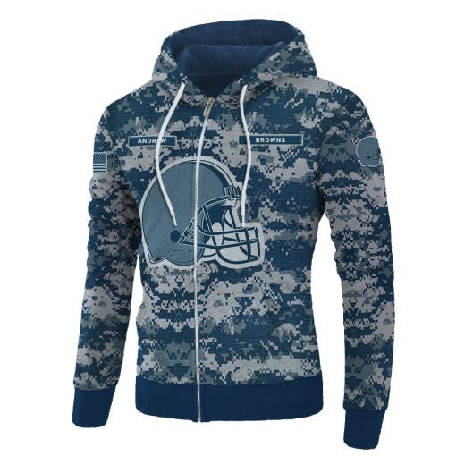 Cleveland Browns Personalized All Over Printed 381