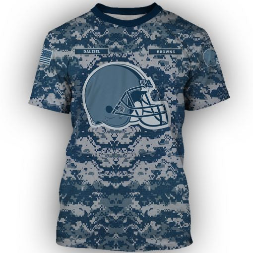 Cleveland Browns Personalized All Over Printed 381