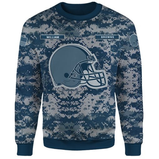 Cleveland Browns Personalized All Over Printed 381