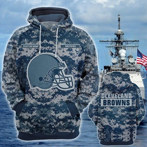 Cleveland Browns Personalized All Over Printed 381