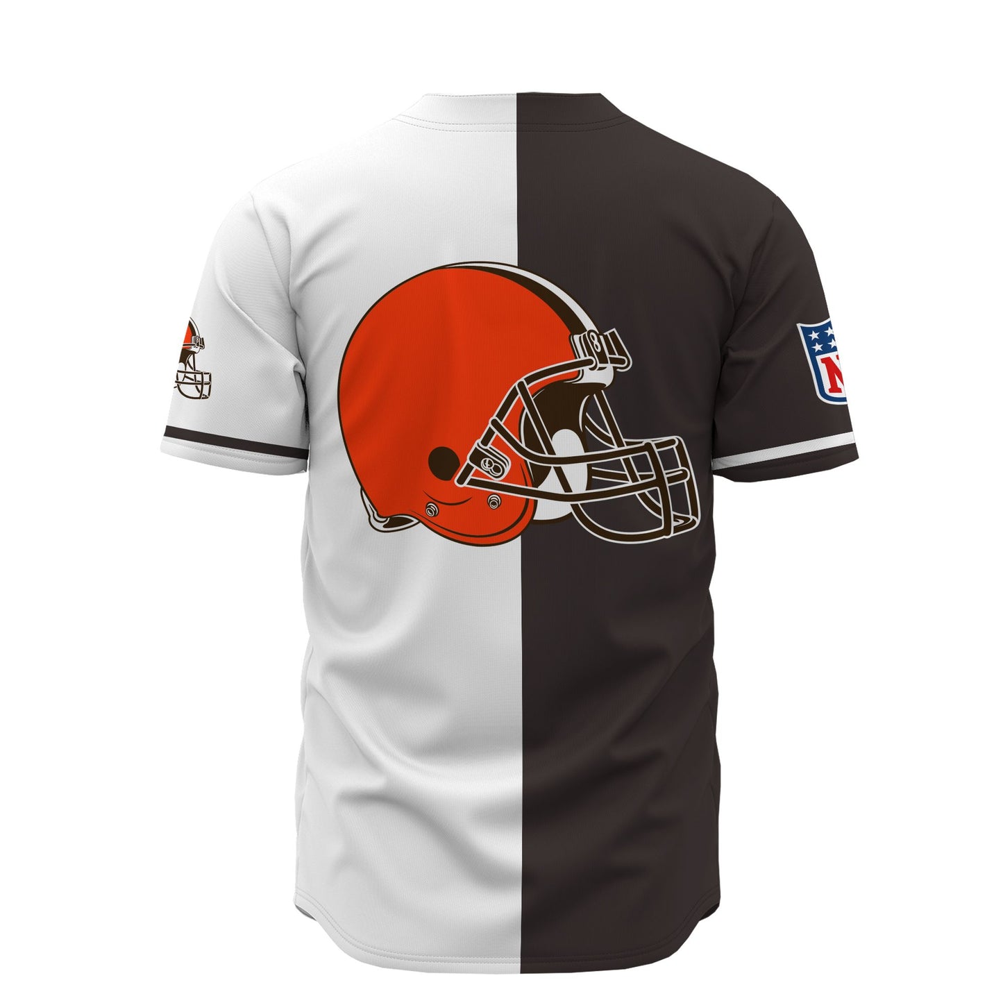 Cleveland Browns Personalized Baseball Jersey 507