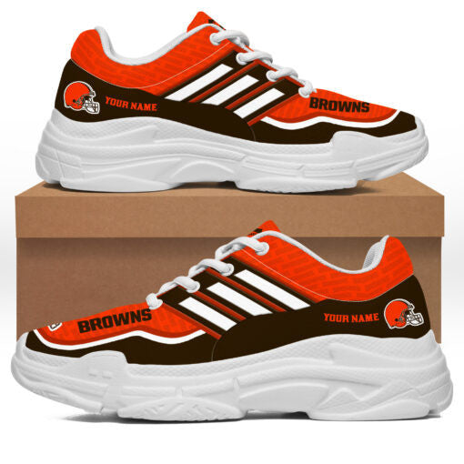 Cleveland Browns Personalized Chunky Sneakers 28