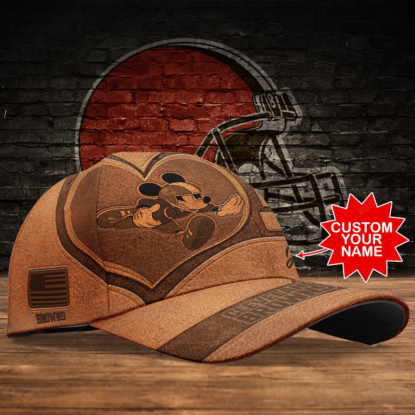 Cleveland Browns Personalized Classic Cap BB489