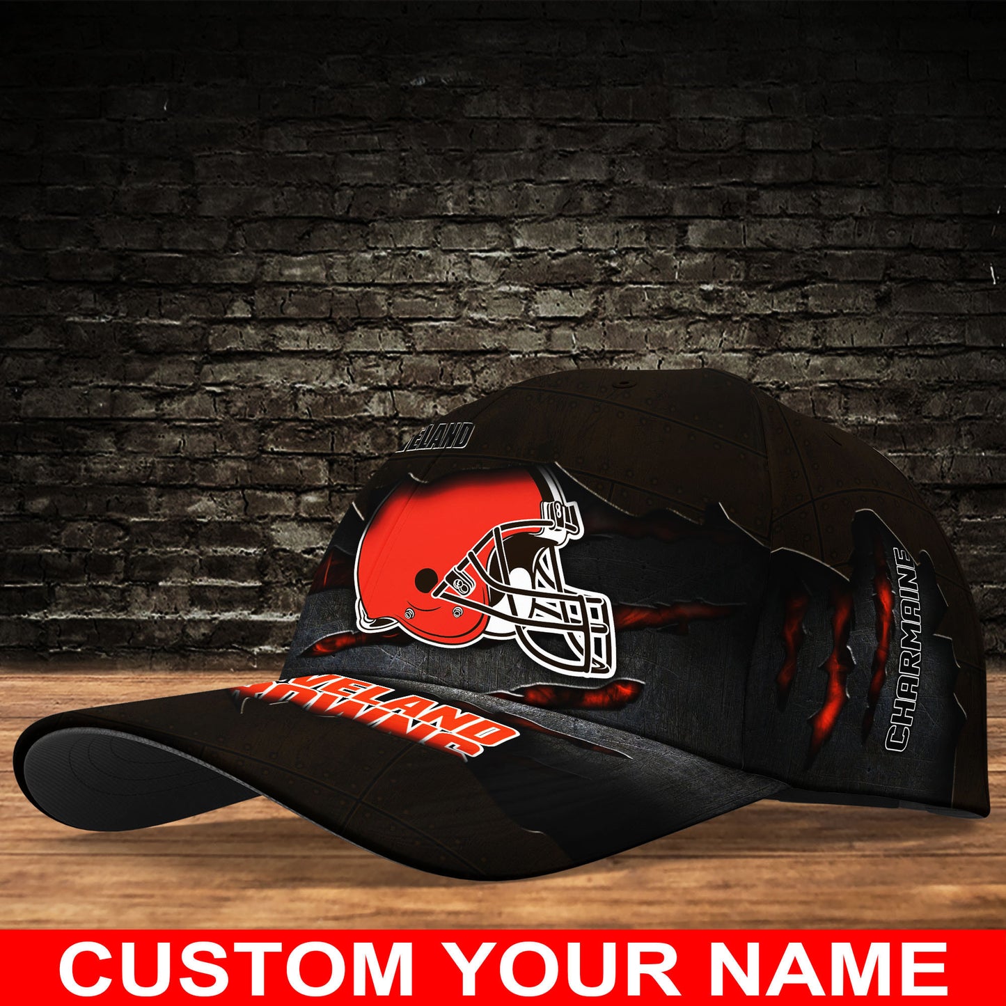 Cleveland Browns Personalized Classic Cap BG298