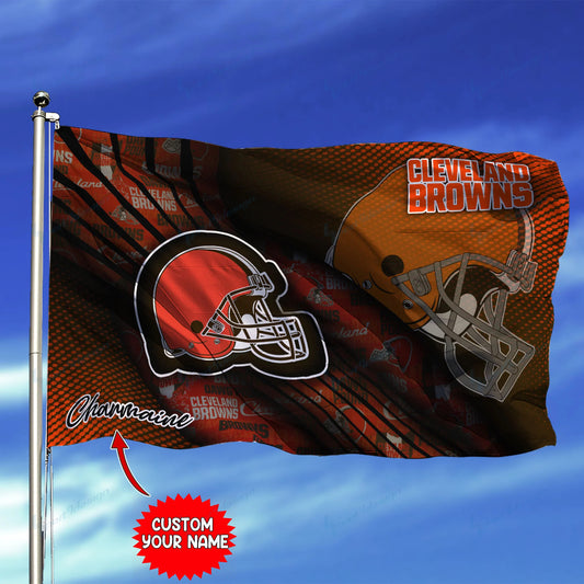 Cleveland Browns Personalized Flag 213