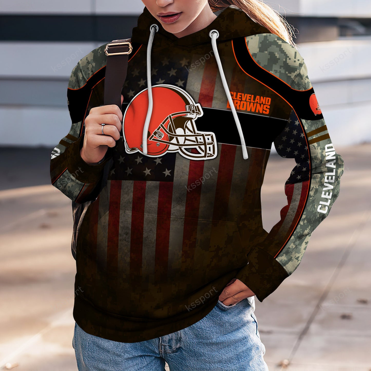 Cleveland Browns Personalized Leggings And Hoodie BG70