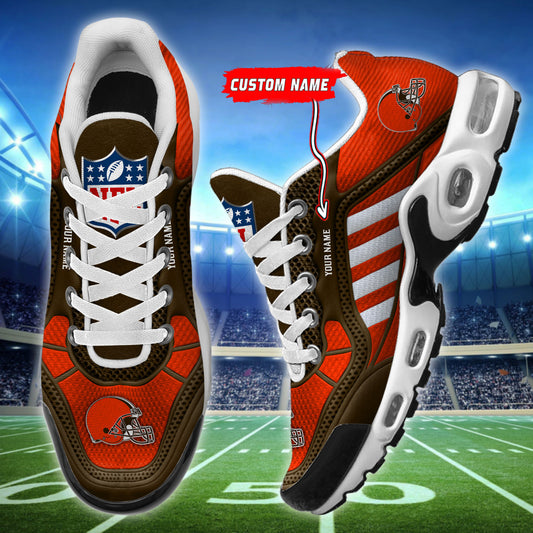 Cleveland Browns Personalized Plus T-N Youth Sneakers BG142