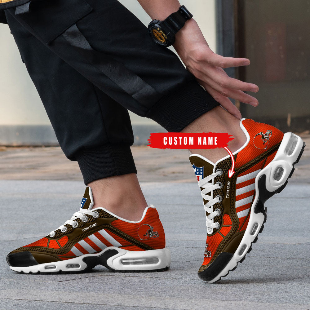 Cleveland Browns Personalized Plus T-N Youth Sneakers BG142