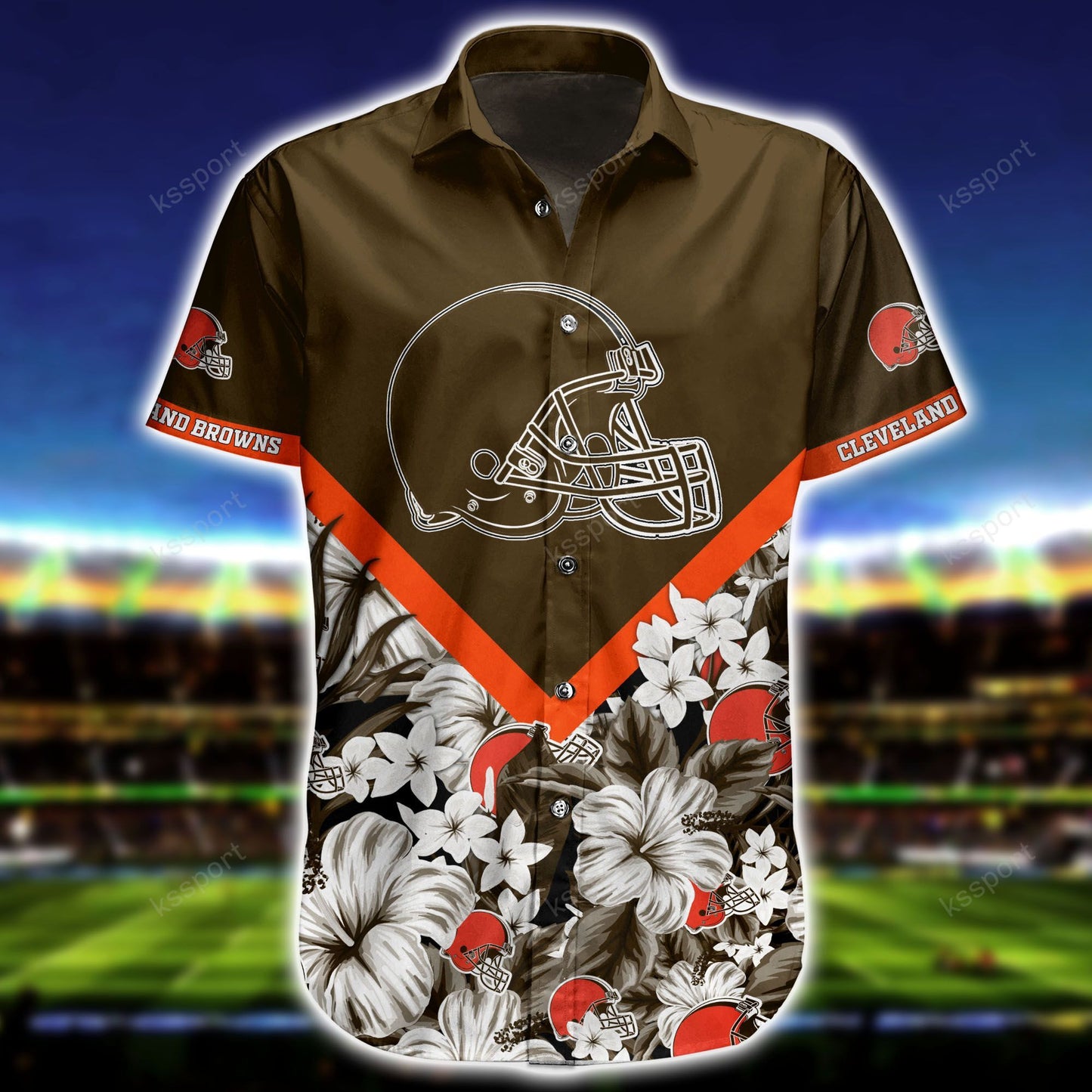 Cleveland Browns Personalized Shirt and Shorts BG276