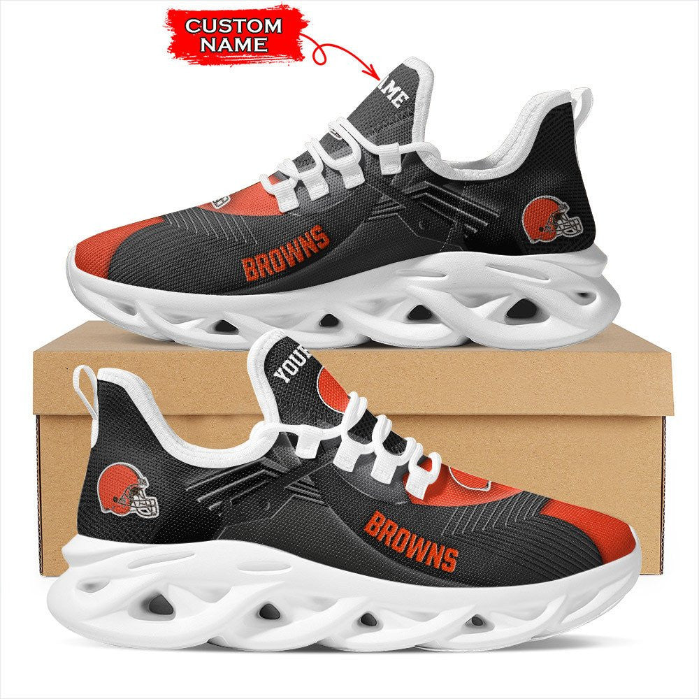 Cleveland Browns Personalized Yezy Running Sneakers 323