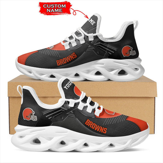 Cleveland Browns Personalized Yezy Running Sneakers 323