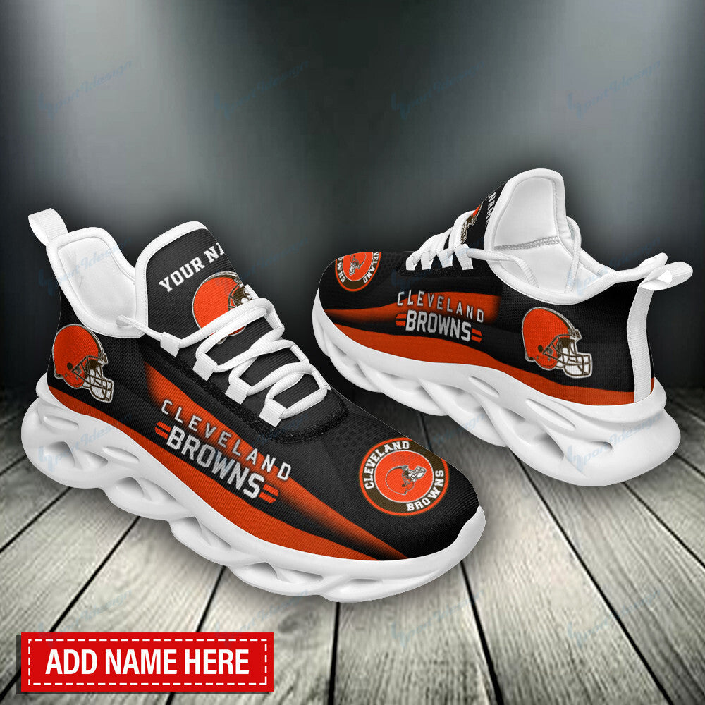 Cleveland Browns Personalized Yezy Running Sneakers BB800