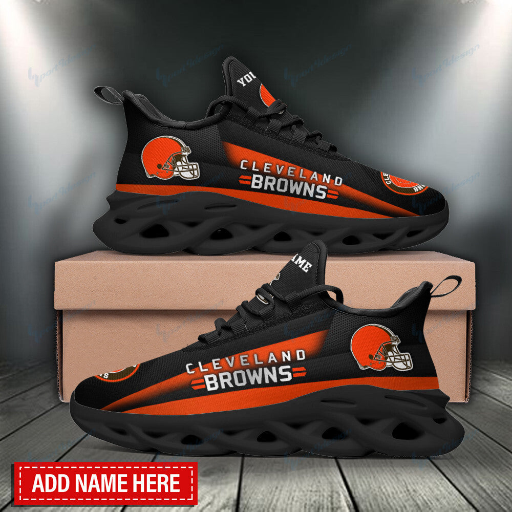 Cleveland Browns Personalized Yezy Running Sneakers BB800