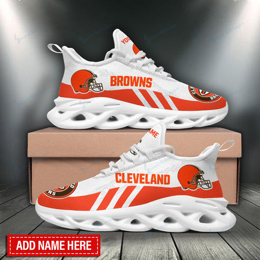 Cleveland Browns Personalized Yezy Running Sneakers BB868