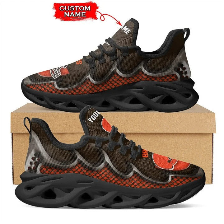 Cleveland Browns Personalized Yezy Running Sneakers BG412