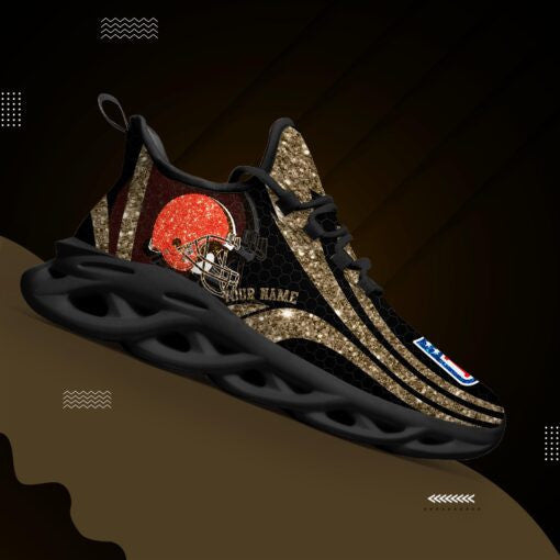 Cleveland Browns Personalized Yezy Running Sneakers BG868