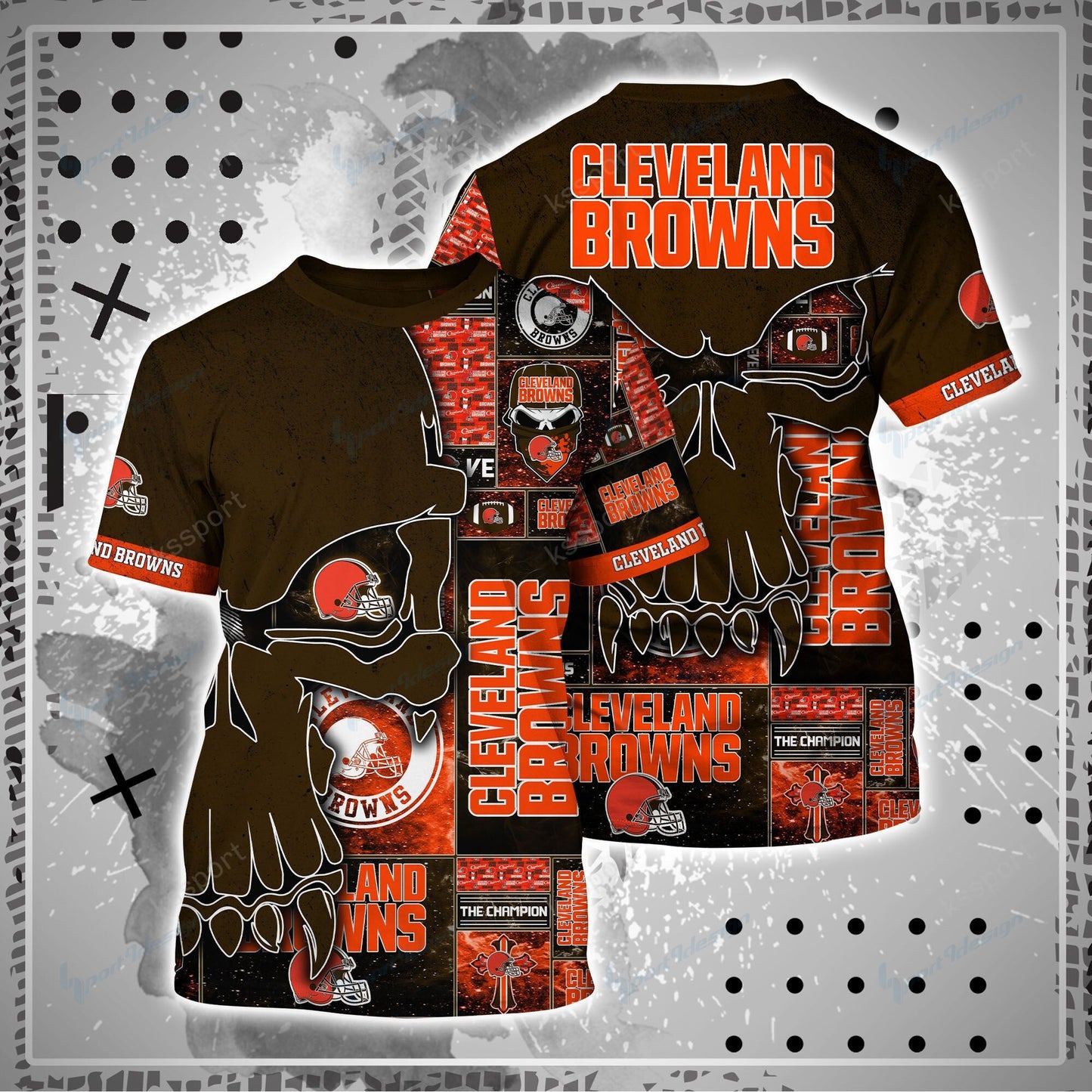 Cleveland Browns Shirt and Shorts BG104