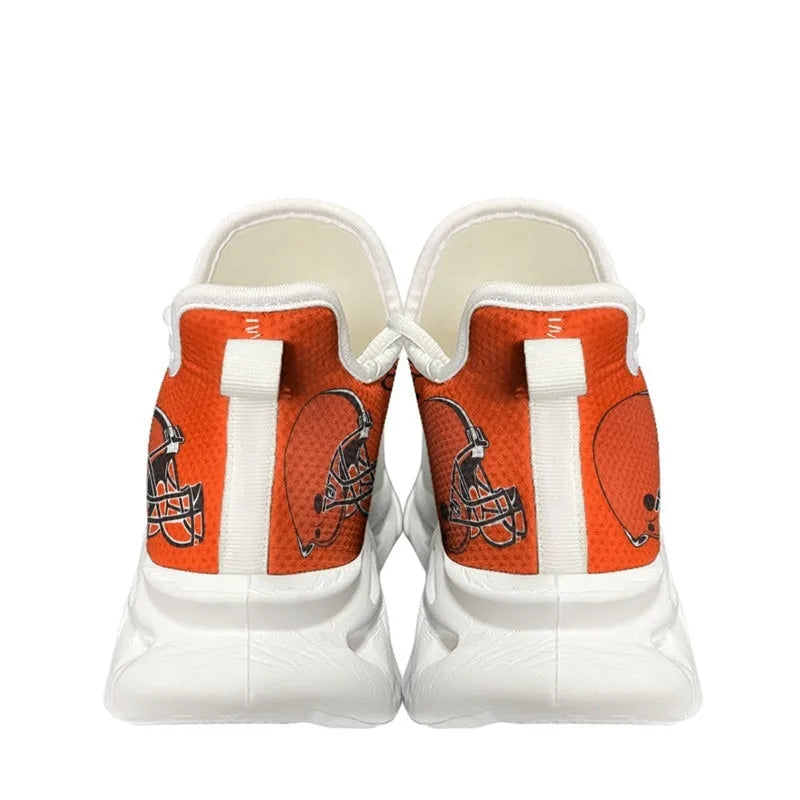 Cleveland Browns Sneakers 3D Max Soul Shoes