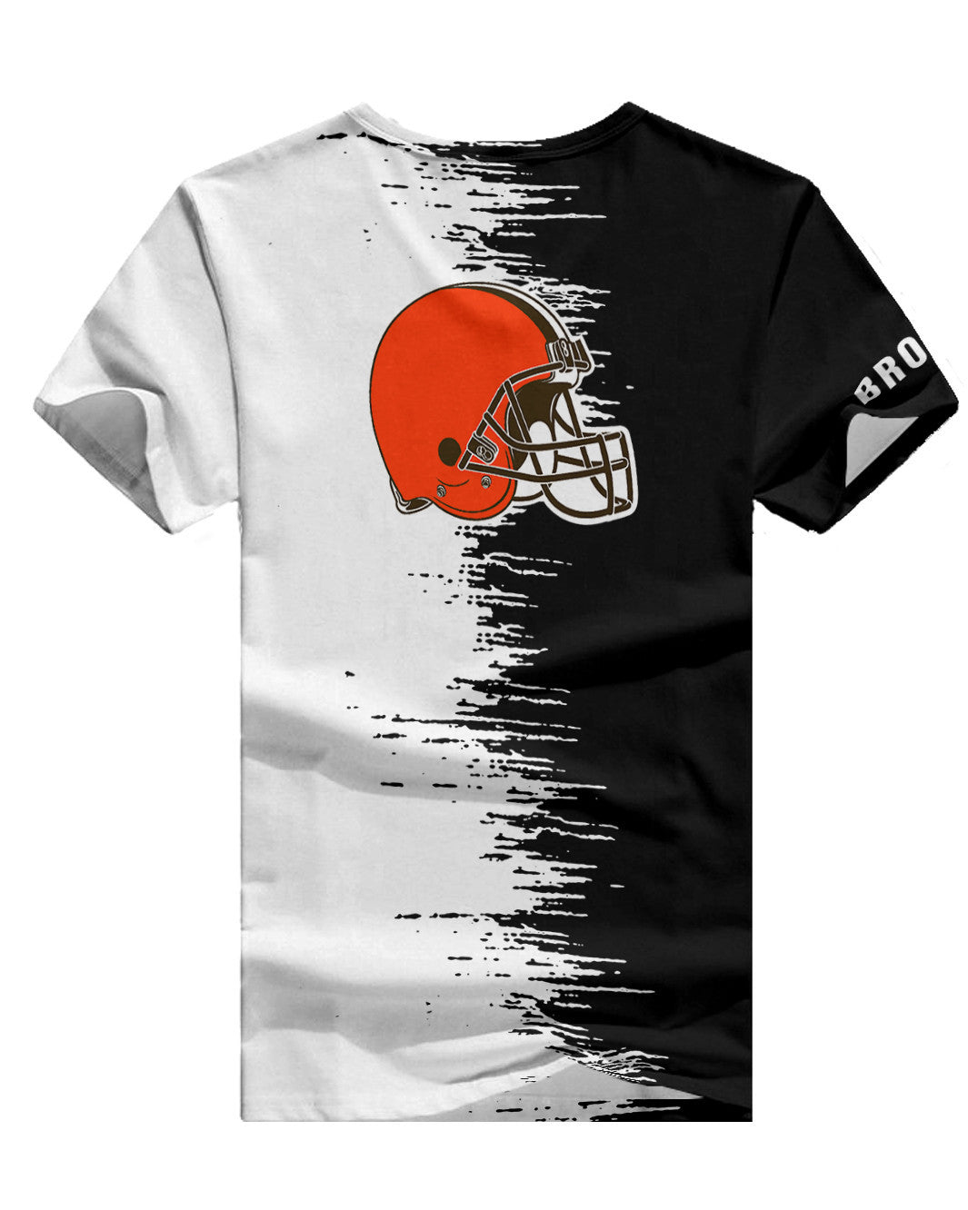 Cleveland Browns Summer V-neck Women T-shirt BG14