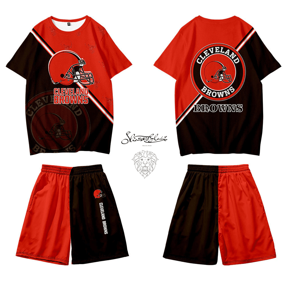 Cleveland Browns T-shirt and Shorts BG147