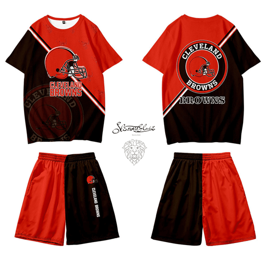 Cleveland Browns T-shirt and Shorts BG147