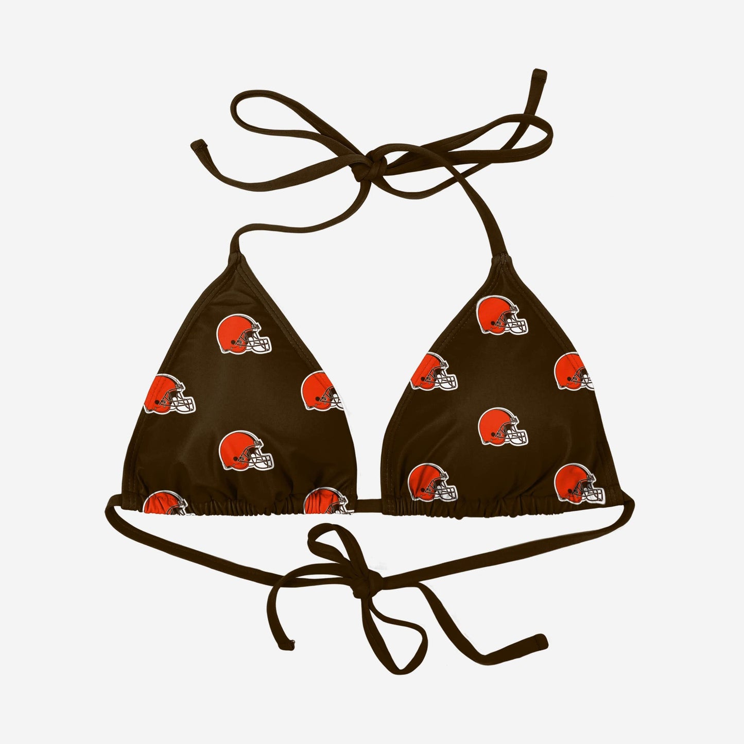 Cleveland Browns Womens Mini Print Bikini