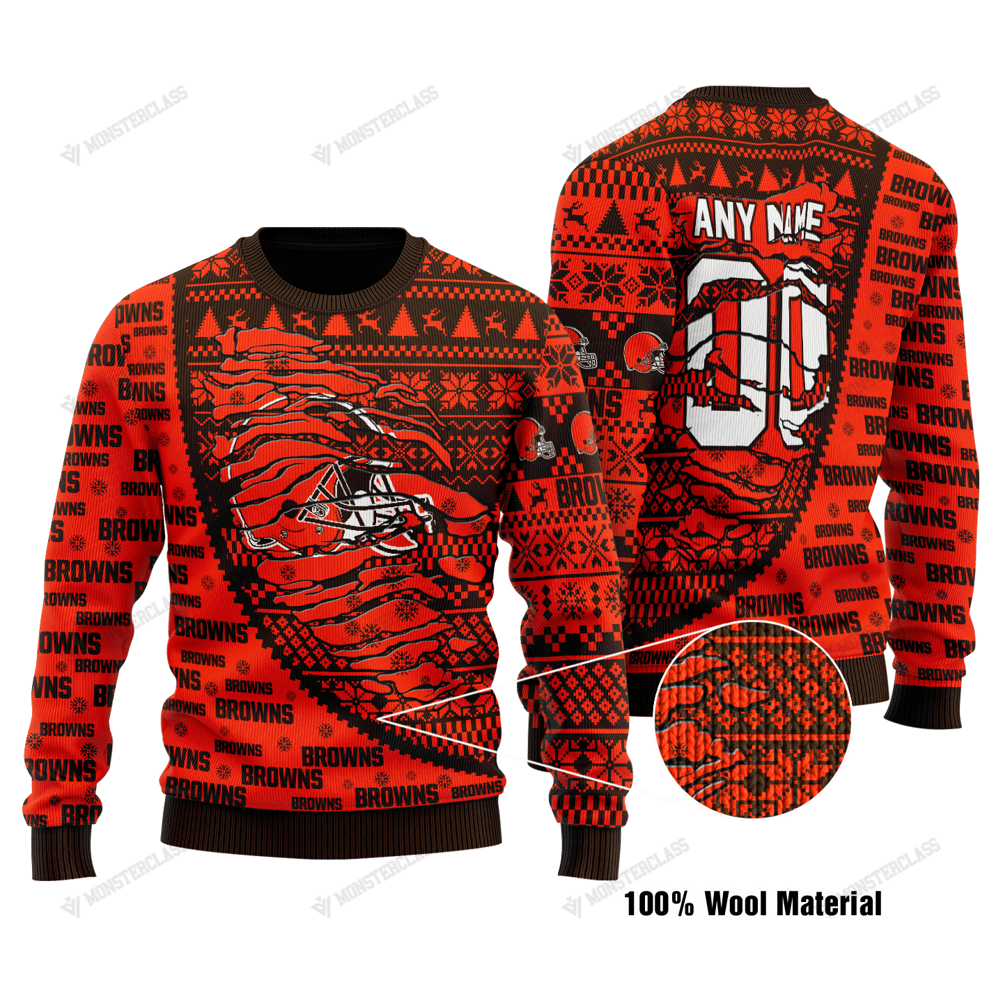 Cleveland Browns Woolen Sweater 145