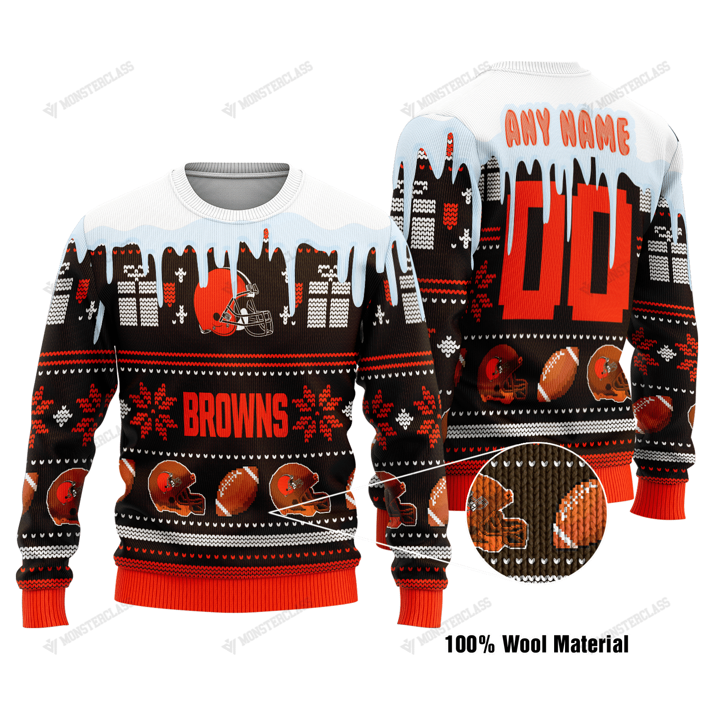 Cleveland Browns Woolen Sweater 173
