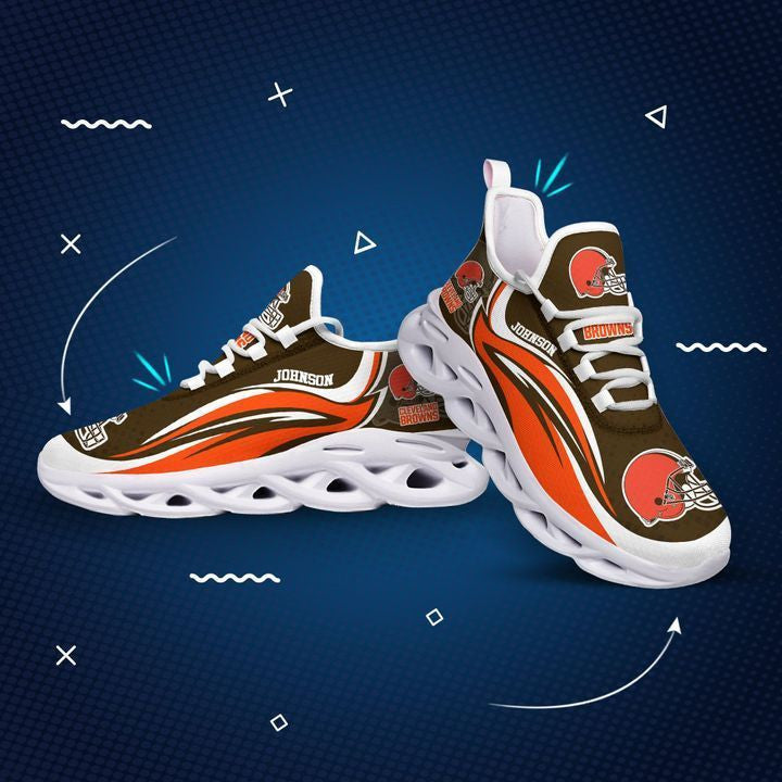 Cleveland Browns Yezy Running Sneakers 131
