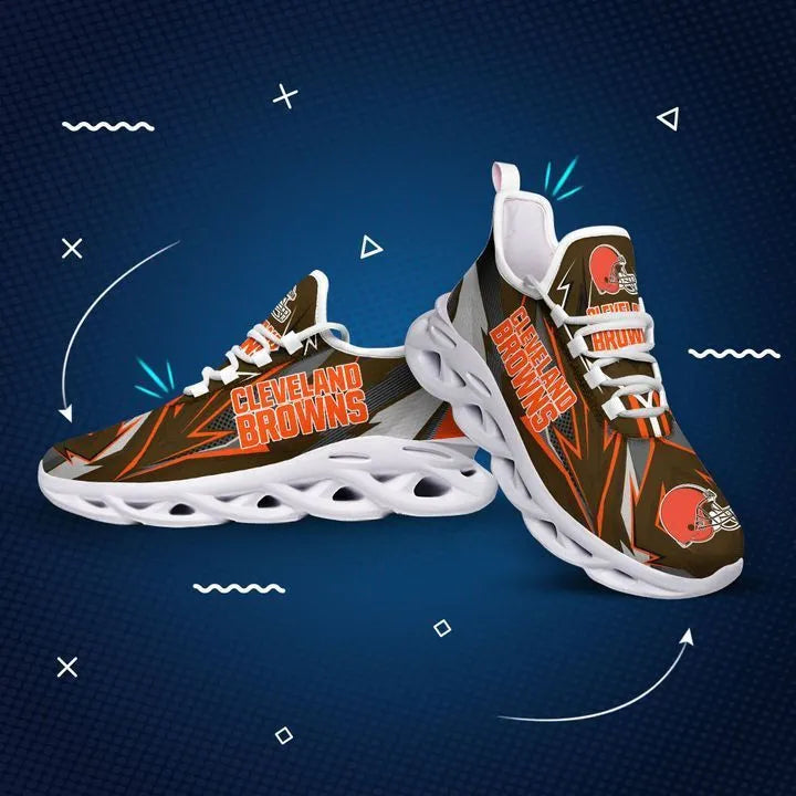 Cleveland Browns Yezy Running Sneakers 133