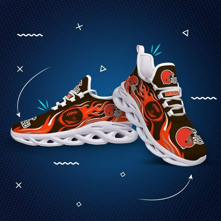 Cleveland Browns Yezy Running Sneakers 134