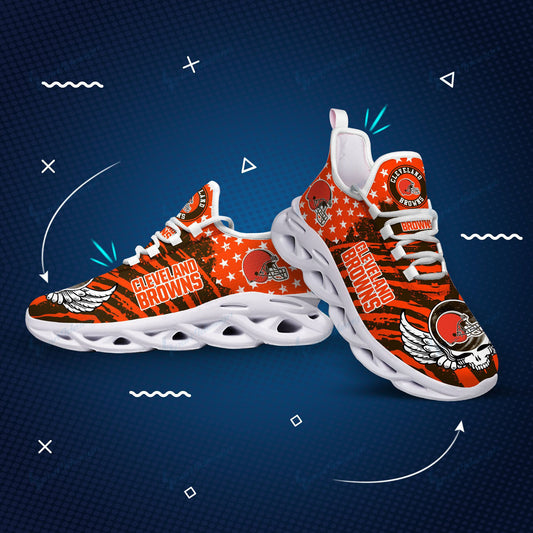 Cleveland Browns Yezy Running Sneakers BB758