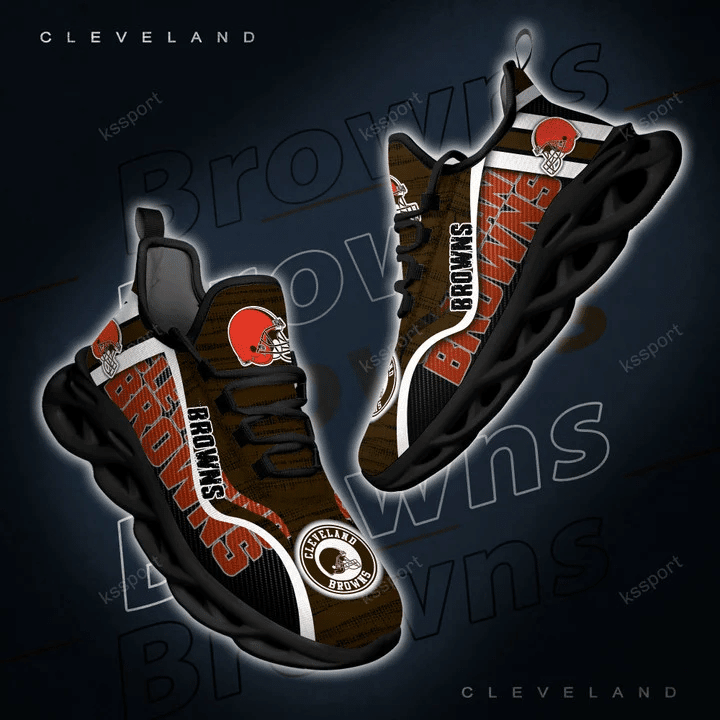 Cleveland Browns Yezy Running Sneakers BG781