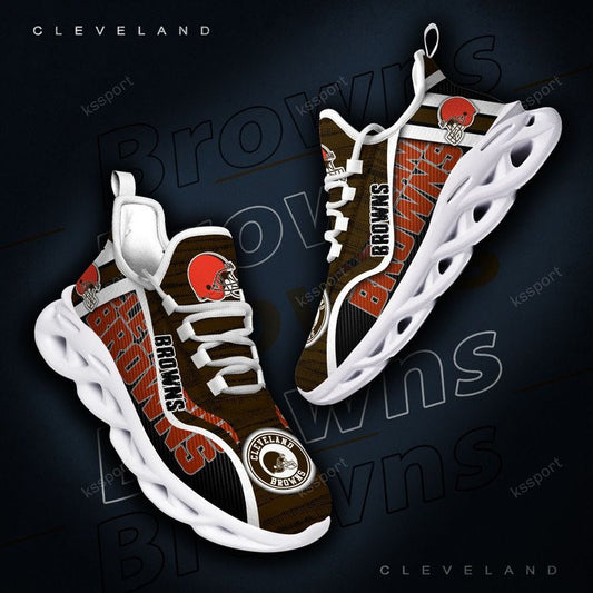 Cleveland Browns Yezy Running Sneakers BG781