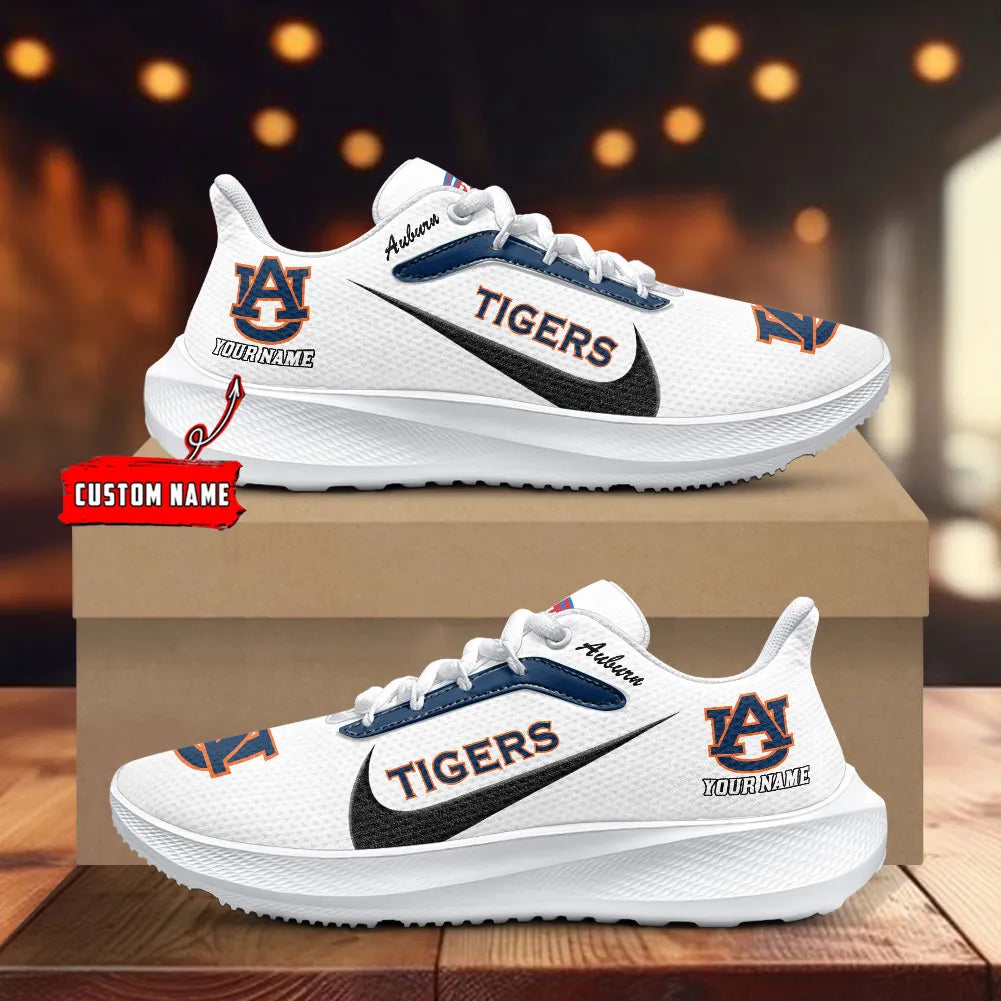 Auburn Tigers Lightweight Patch Decor Running Shoes AZBTRS000036