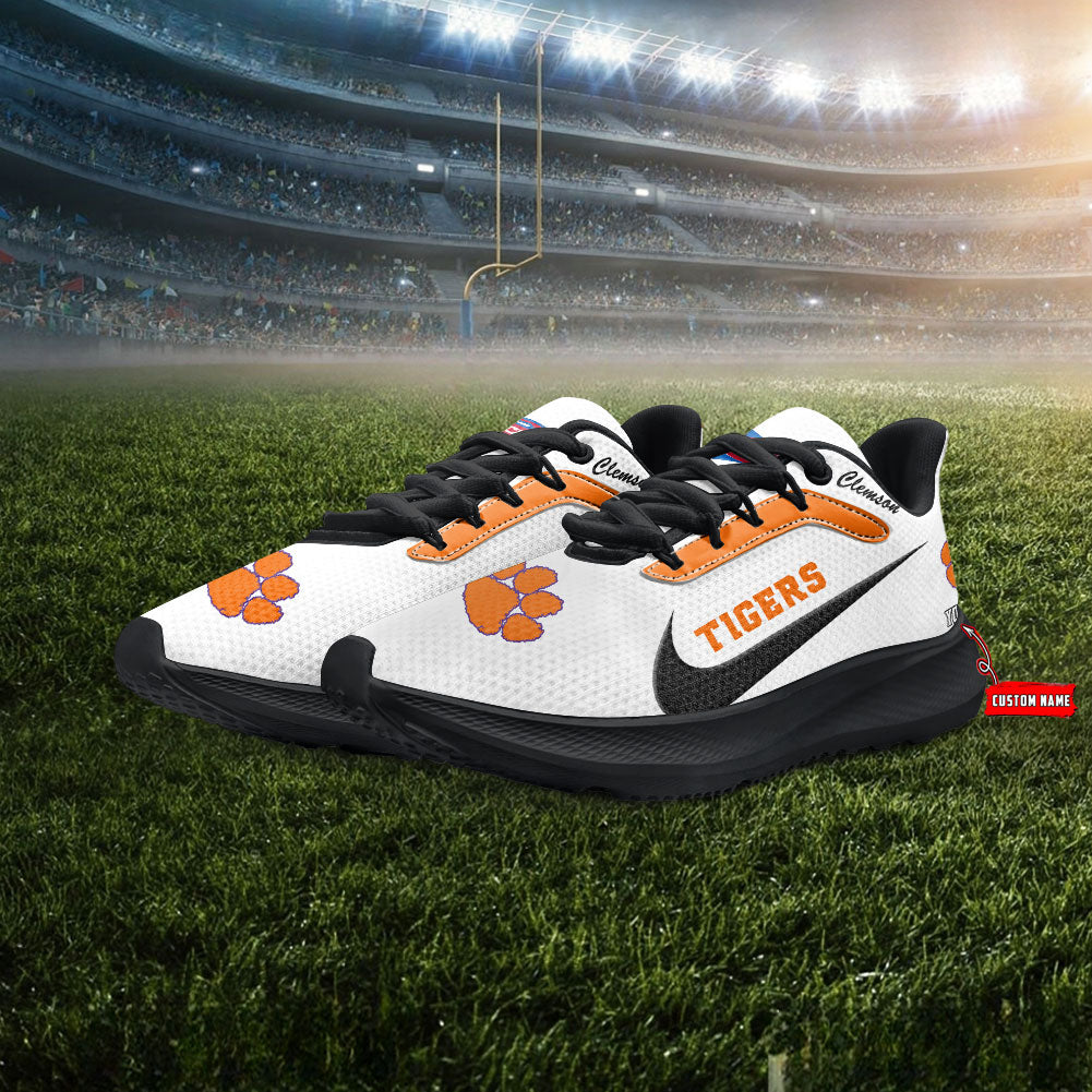 Clemson Tigers Lightweight Patch Decor Running Shoes AZBTRS000038