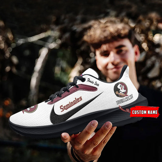 Florida State Seminoles Lightweight Patch Decor Running Shoes AZBTRS000040