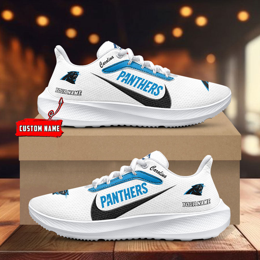 Carolina Panthers Lightweight Patch Decor Running Shoes AZBTRS000005