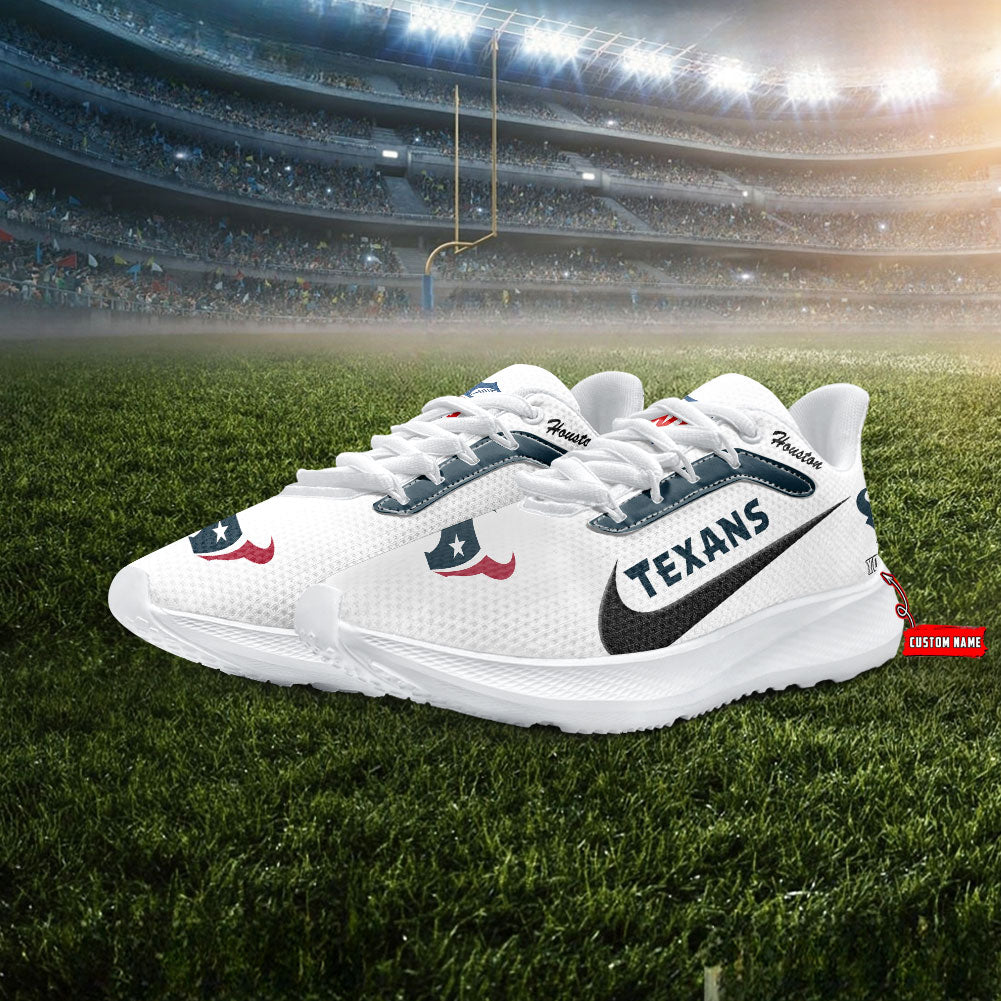 Houston Texans Lightweight Patch Decor Running Shoes AZBTRS000013
