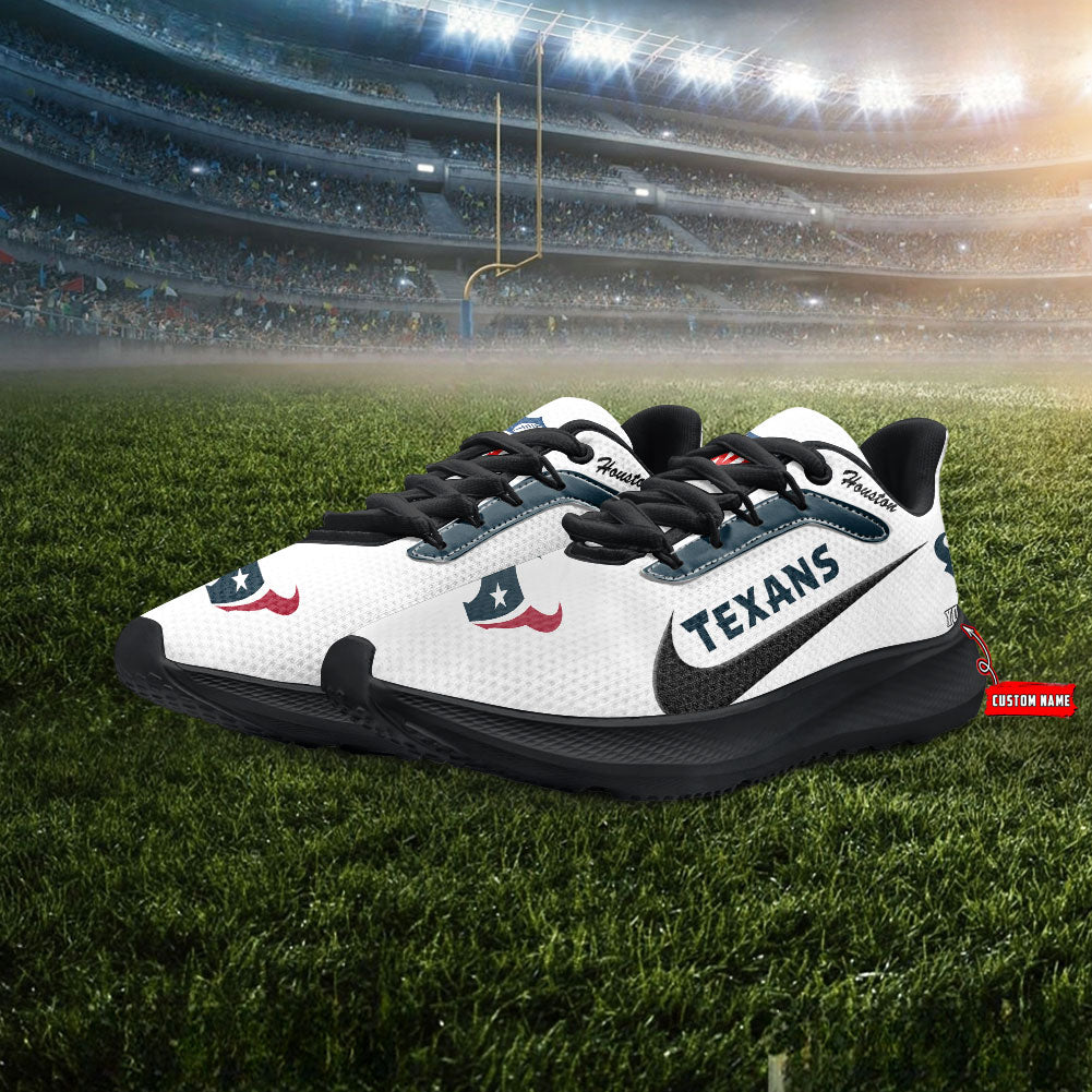 Houston Texans Lightweight Patch Decor Running Shoes AZBTRS000013