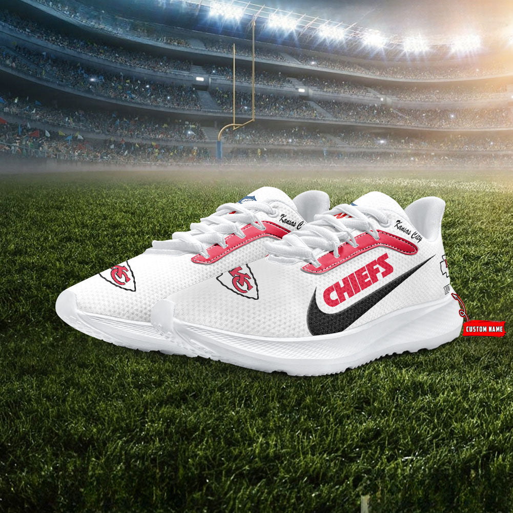Kansas City Chiefs Lightweight Patch Decor Running Shoes AZBTRS000016