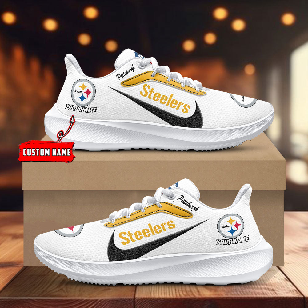 Pittsburgh Steelers Lightweight Patch Decor Running Shoes AZBTRS000027